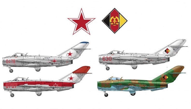 AMMO MIG8508 1:48 Mikoyan MIG-17F Fresco C USSR/GDR
