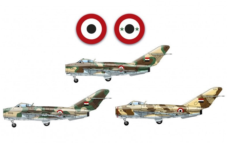 AMMO MIG8511 1:48 Mikoyan MIG-17F EGYPT SYRIA
