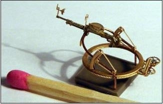 Mini World MINA7202 1:72 Degtyaryov DA machine-gun on TUR-5 ring mount