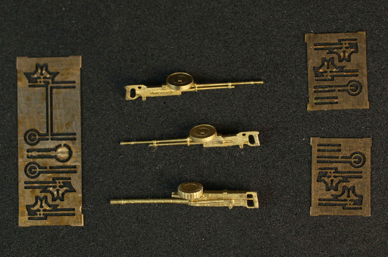 Mini World MINA7279 1:72 Polish set of guns for PZL P.37 'Los'