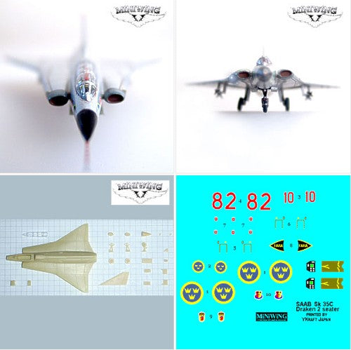 Miniwing MINI002 1:144 Saab Sk-35C 'Draken'