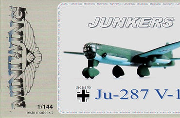 Miniwing MINI034 1:144 Junkers Ju-287V-1