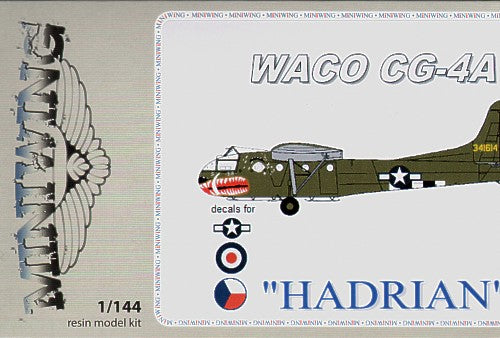 Miniwing MINI036 1:144 Waco CG-4A 'Hadrian' Decals RAF, Netherlands