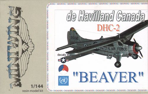 Miniwing MINI061 1:144 de_Havilland_Canada DHC-2 'Beaver'