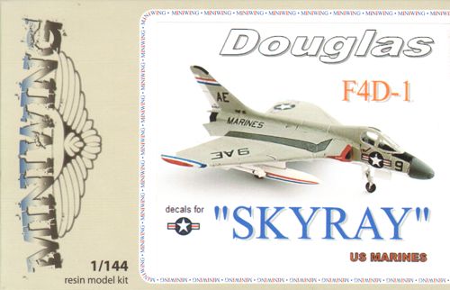 Miniwing MINI077 1:144 Douglas F4D-1 SKYRAY