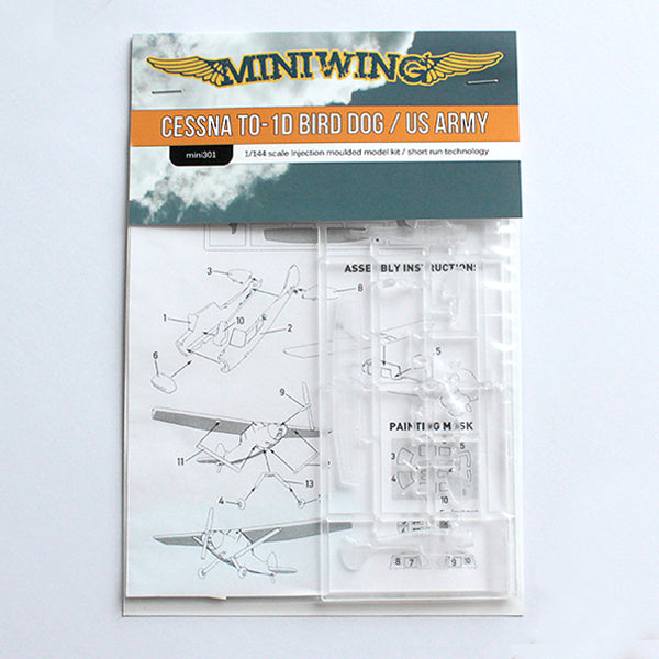 Miniwing-Plastic MINI302 1:144 Cessna O-1 BIRD DOG Chilean Air Force