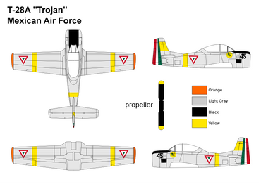Miniwing-Plastic MINI315 1:144 North-American T-28A Trojan