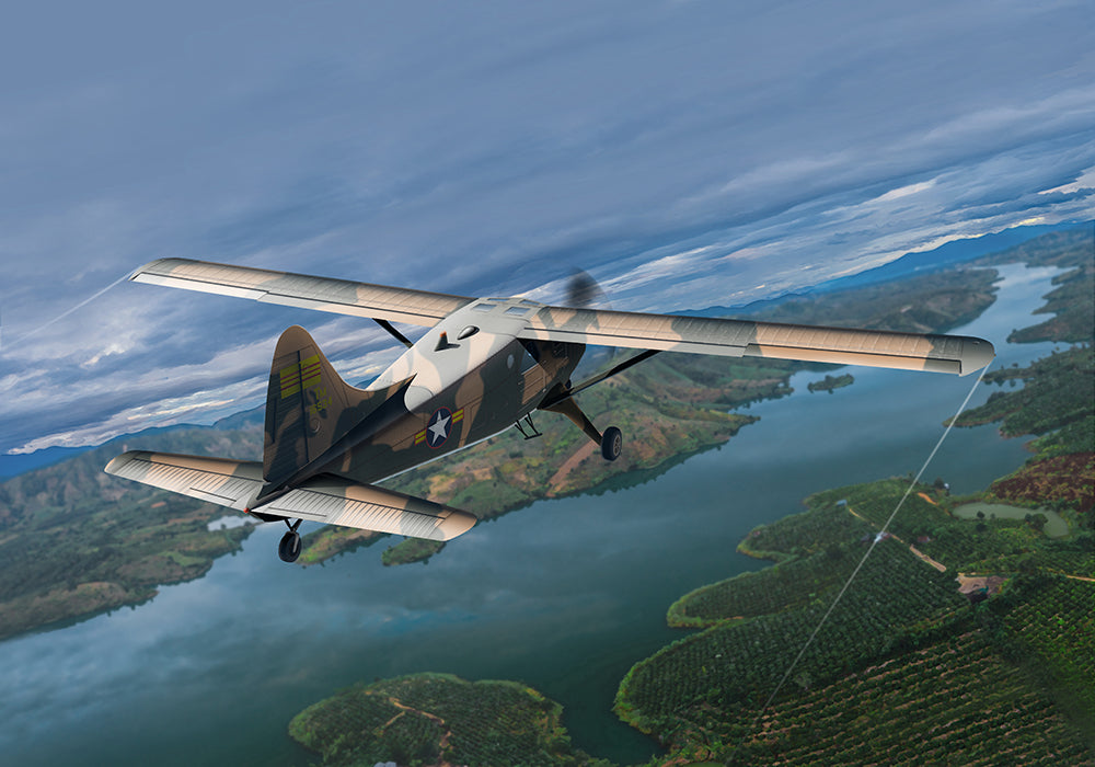 Miniwing-Plastic MINI360 DHC L-20A Beaver Vietnam War 1:144