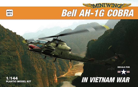 Miniwing-Plastic MINI371 1:144 Bell AH-1G COBRA in Vietnam War