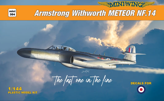 Miniwing MINI384 1:144 Meteor NF.14 RAF + Armee de l’Air