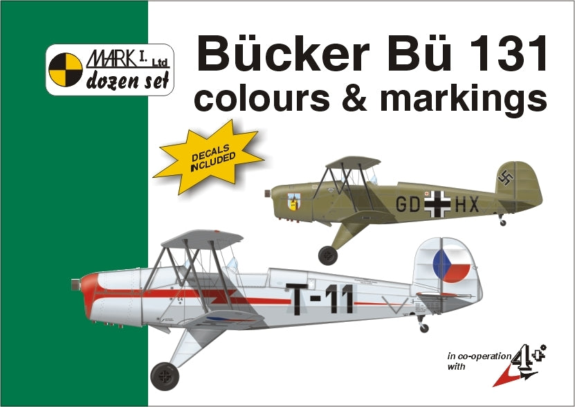 Mark I Guide MKD48003 Bucker Bu-131 Book & Decals 1:48