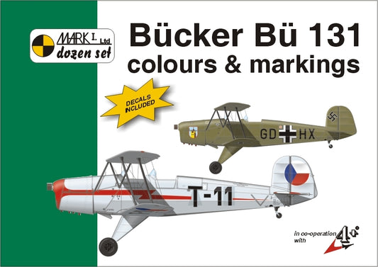 Mark I Guide MKD72003 Bucker Bu-131 Book & Decals 1:72