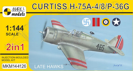 Mark I Models MKM144126 1:144 Curtiss H-75A-4/A-8/P-36G 'Late Hawks'