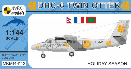 Mark I Models MKM144143 DHC-6 Twin Otter Holiday Season 1:144