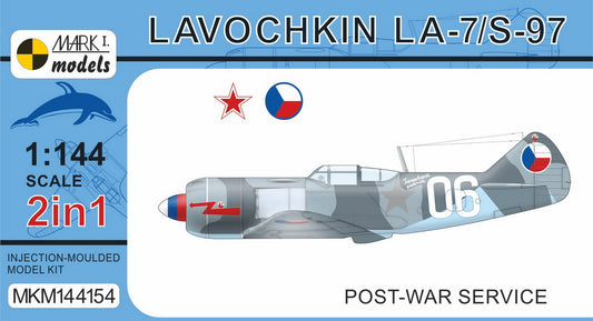 Mark I Models MKM144154 1:144 Lavochkin La-7/S-97 'Post-war Service'