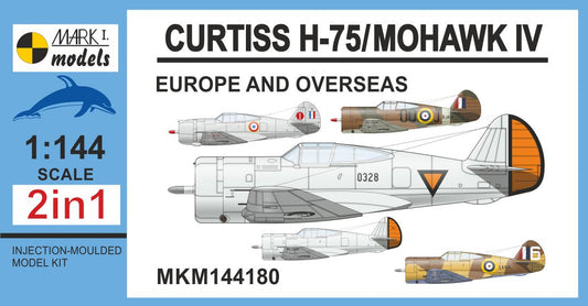 Mark I Models MKM144180 Curtiss H-751/75A-7 Mohawk IV 1:144
