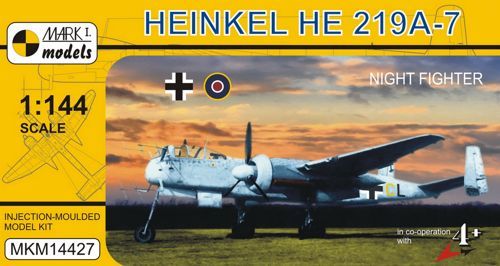 Mark I Models MKM14427 Heinkel He-219A-7 Night Fighter 1:144