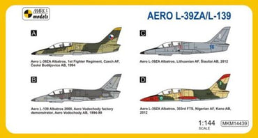 Mark I Models MKM14439 Aero L-39ZA/L-139 Albatros 2000 1:144