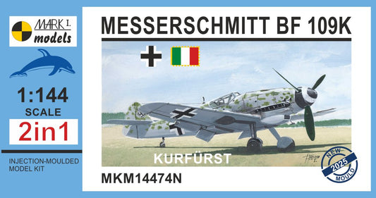 Mark I Models MKM14474N 1:144 Messerschmitt Bf-109K-4 'Kurfurst'