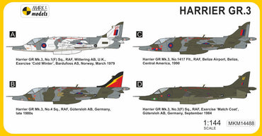 Mark I Models MKM14488 Harrier GR.3 Laser Nose 1:144