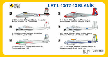 Mark I Models MKM14495 1:144 Let L-13/TZ-13 Blanik 'in Military Service'