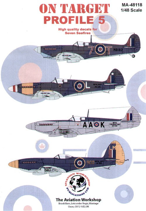 Model Alliance ML48118 1:48 On Target Supermarine Seafires