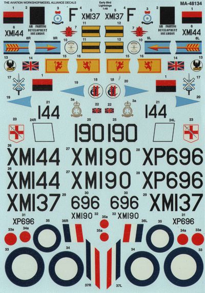 Model Alliance ML48134 1:48 Early BAC/EE Lightnings