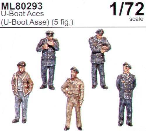 CMK Maritime Line ML80293 1:72 U-boat aces x 5