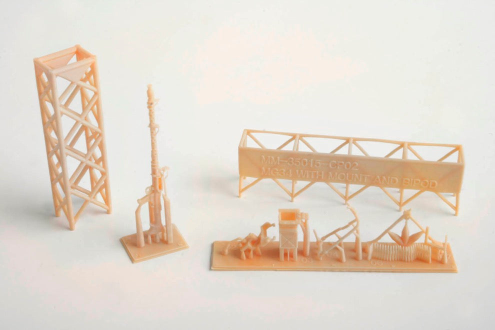 Mk.1 Design MM-35015 MG34 Machine Gun with Mount & Bipod 1:35