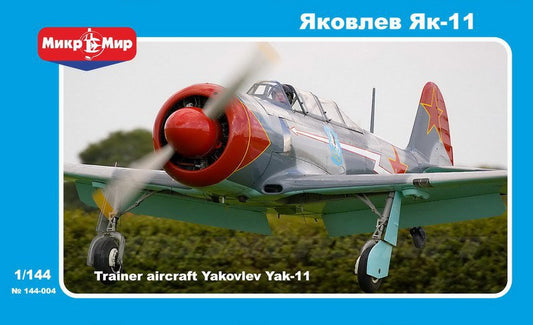 Mikro-Mir MM144-004 1:144 Yakovlev Yak-11 Soviet training aircraft
