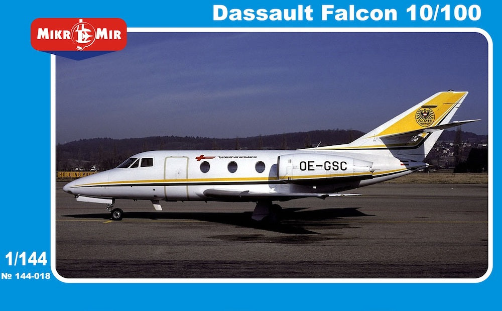 Mikro-Mir MM144-018 1:144 Dassault Falcon 10/100 OE-GSC
