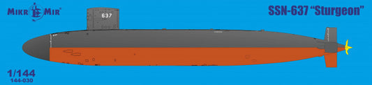 Mikro-Mir MM144-030 1:144 SSN-637 Sturgeon American nuclear submarine
