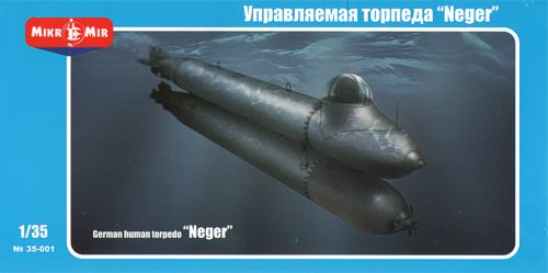 Mikro-Mir MM35-001 1:35 'Neger' German human torpedo 'Neger'