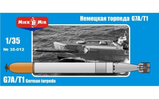 Mikro-Mir MM35-012 1:35 G7A/T1 German torpedo G7A/T1