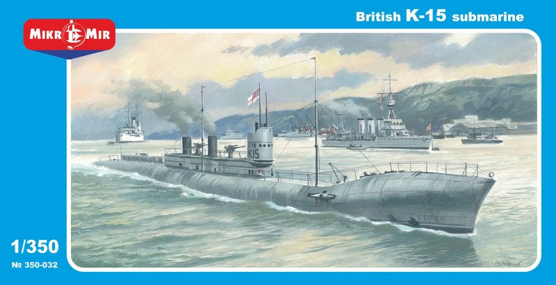 Mikro-Mir MM350-32 1:350 British K-15 submarine