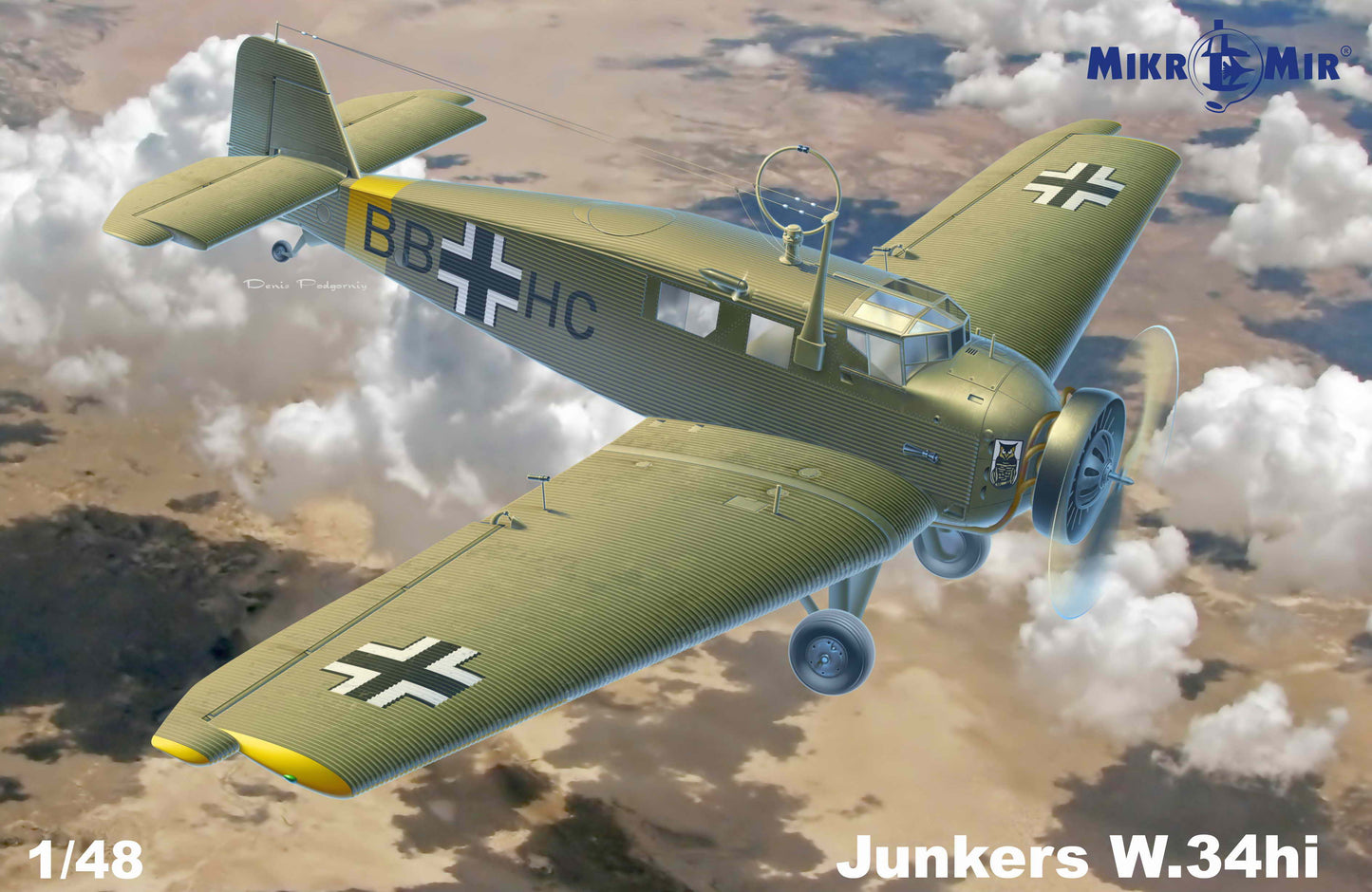 Mikro-Mir MM48-019 1:48 Junkers W.34hi