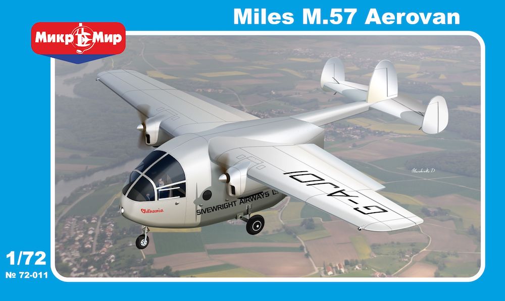 Mikro-Mir MM72-011 1:72 Miles M.57 Aerovan