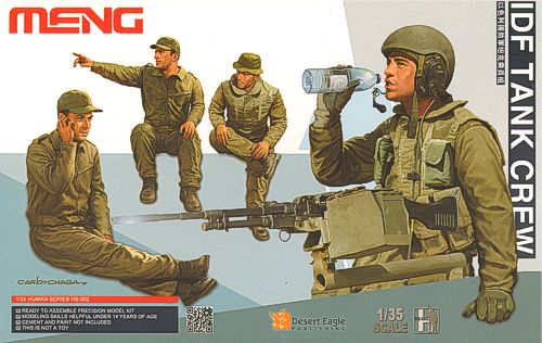 Meng Model MMHS-002 IDF Tank Crew 1:35 Model Kit