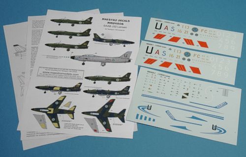 Maestro Models MMMD4806 1:48 Saab J-32B/J-32D/J-32E 'Lansen' for Tarangus kits