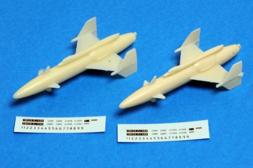 Maestro Models MMMK7216 1:72 Saab JA-37 'Viggen' x 2 Rb04E Attack missile