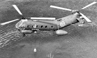 Maestro Models MMMK7283 1:72 Hkp1 Vertol H-21 floats