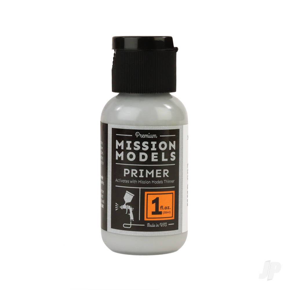 Mission Models Black Primer, 1oz PS001