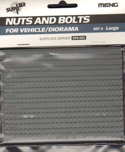 Meng Model MMSPS-004 Military vehicle Nuts and Bolts SET 1:35 Model Kit
