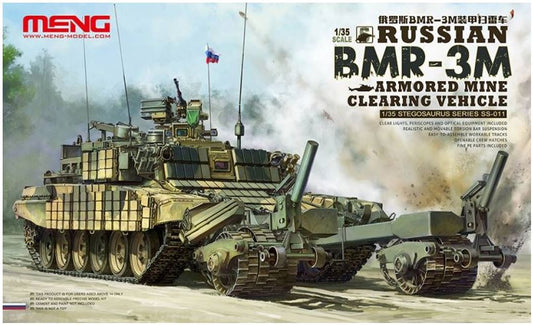 Meng Model MMSS-011 Soviet BMR-3M Mine Clearing Vehicle 1:35 Model Kit
