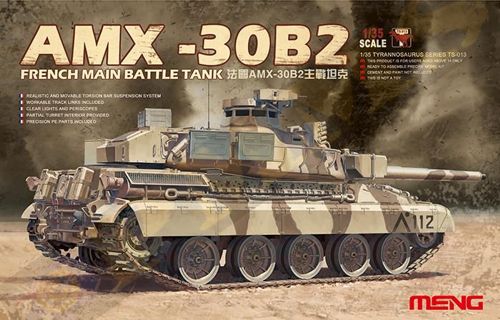 Meng Model MMTS-013 AMX-30B2 French Main Battle Tank 1:35 Model Kit