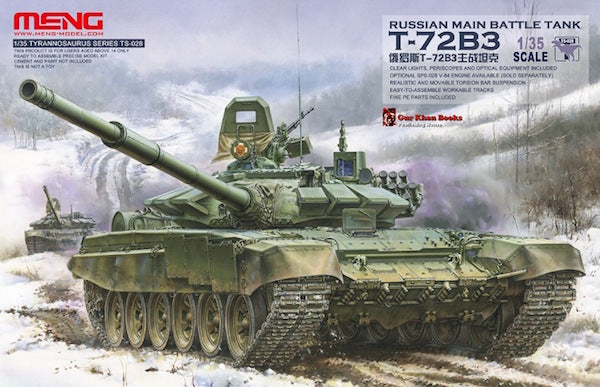 Meng Model MMTS-028 Soviet T-72B3 Main Battle Tank 1:35 Model Kit