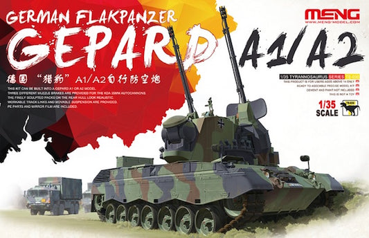 Meng Model MMTS-030 Flakpanzer Gepard A1/A2 1:35 Model Kit