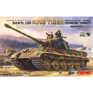 Meng Model MMTS-031 Pz.Kpfw.VI King Tiger Sd.Kfz.182 1:35 Model Kit