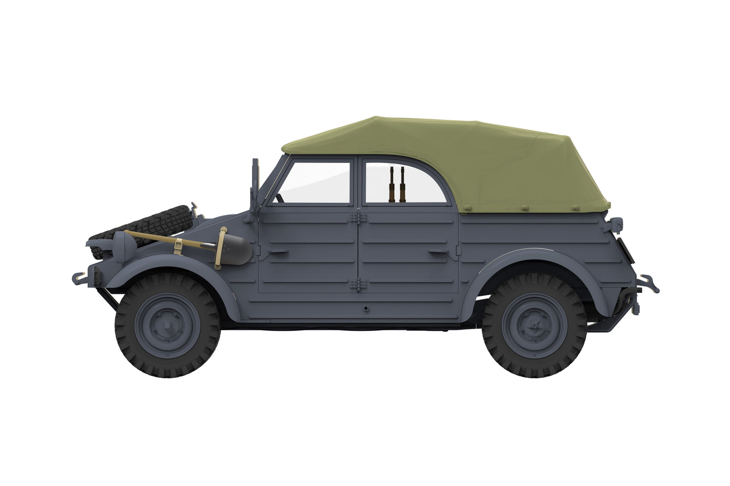 Meng Model MMVS-016 German Kubelwagen Pkw.K1 Type 82, Eastern Front 1:35 Model Kit