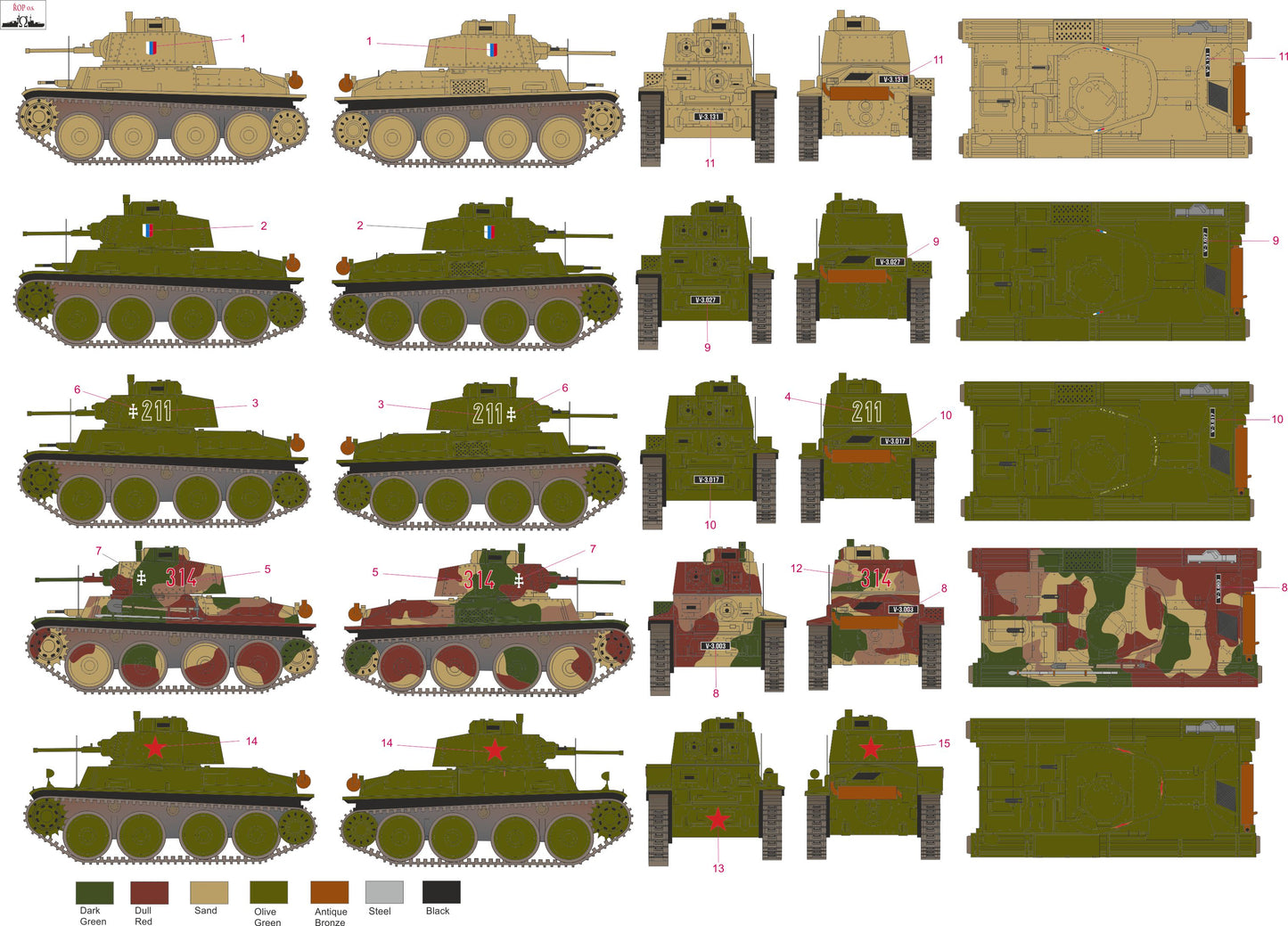 ROP o.s. MNFDT72004 1:72 Praga Pz.Kpfw